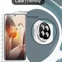 Screen Protector for OnePlus 13, 2 Pack Soft TPU Screen Protector Screen Protector + 2 Pack Camera Lens Protector, Full Coverage, Fingerprint Unlock for OnePlus 13