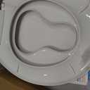 Toilet Seat Round,Toilet Seat with Toddler Seat Built in, Potty Training Toilet Seat Round Fits Both Adult and Child, with Soft Close,Easy Install and Clean - White, Round