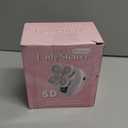 Electric Razors for Women, Rechargeable Rotary Painless Shaver for Legs Bikini Facial Hair Removal, Cordless Womens Trimmer for Lady Grooming, Body Wet/Dry Razor Water Resistant Grooming Kit (Cherry)