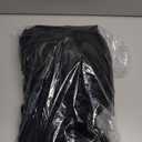 KKJIAF Black Velvet Throw Pillow Covers 20 x 20 Inch Set of 2, Ruffle Euro Pillow Shams Velvet Square Pillow Case for Sofa Bedroom Couch Decorative