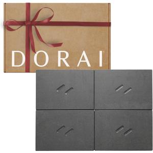 Dorai Home Stone Bath Mat for Bathroom  Large, Quick-Drying, Non-Slip Surface, Customizable Design, 22.3" L x 31.6" W x 0.6" H, Slate
