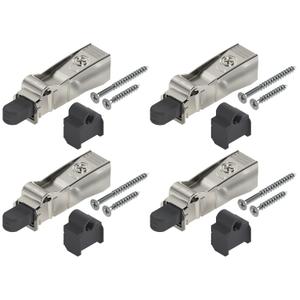 Blum BLUMOTION for Doors (4 Kits), Soft-Close Adapter for Compact Hinges, Includes Spacer and Screws for Face Frame Cabinets