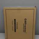 GraduationMall 8.5x11 Diploma Frame with Navy over Gold Mat or Display 11x14 Certificate without Mat,Solid Wood & Tempered Glass,Glossy Black Finish with Gold Trim