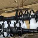 Front w/Coil Strut Shock Absorber for Hyundai Elantra 2011-2016 Sedan, Spring Struts Replaces for 172708 172709