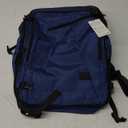 MATEIN Weekender Backpack, Large Capacity Travelling Suitcase Backpack with Strap for Clothes, Expandable Flight Approved Business Carry on Daypack for International Travel, Blue