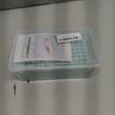 Mini Ice Cube Tray for Freezer: FDDBI Small Ice Trays for Freezer with Bin - 1174PCS Easy Release Nugget Ice Tray - Crushed Ice Tray with Container (Green)