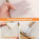 Durable Honeycomb Mesh Laundry Bags for Delicates, Lingerie, Socks and Gloves, Yoga Pants, Jeans or Even Jackets, Scarves (4Pcs 16 x 20 Inches Large)