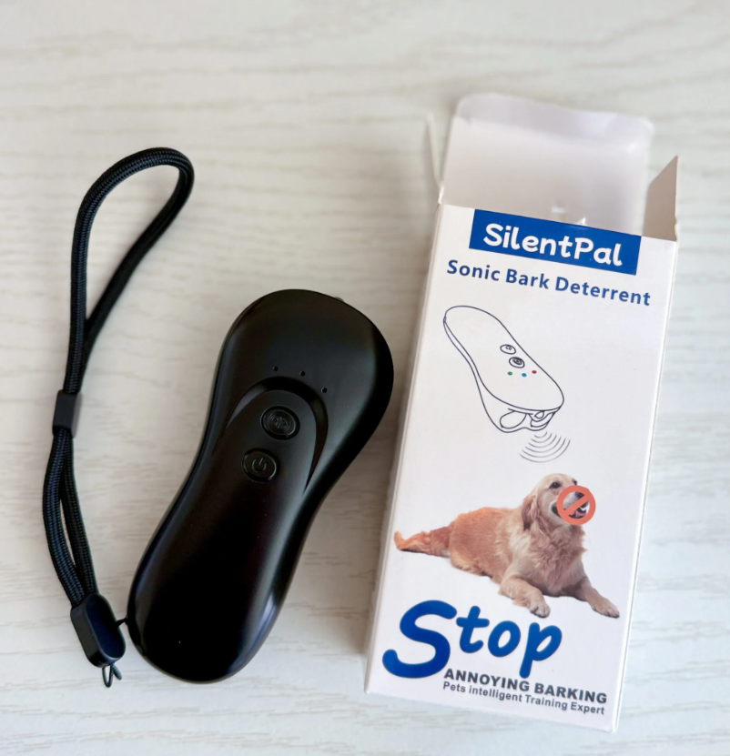 Dog Bark Deterrent Device,Anti-Barking Device,Up to 15Ft Long Range & Rechargeable Bark Control,Stop Barking Dog Devices,Safe for Dogs Training,Indoor & Outdoor 