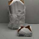 Restaurantware Bio Tek 45 Ounce Take Out Boxes 50 To Go Lunch Boxes - Tab-Lock Closure Heat-Tolerant Newsprint Paper Disposable Lunch Boxes Greaseproof For Hot And Cold Foods (45 oz / #8)