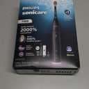 Philips Sonicare 7300 Series Electric Toothbrush - Next-Generation Sonicare Technology, Pressure Sensor, 12 Brushing Settings, SmarTimer, BrushPacer, 21-Day Runtime, Travel Case, Black, HX7421/07