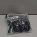 Daci Women Plus Size Sports Bra Bikini Top Only Push Up Scoop Neck Swim Top Full Coverage Bathing Suit for Large Bust (Black) 22 Plus