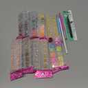 Artdone 9 boxes Nail Rhinestones,Nail Gems Nail Diamonds,Nail Art Studs Nail Crystals Nail Sequins for Nails Kit with 1 Tweezers and 3 Pen for Nail Art Supplies Accessories