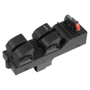 X AUTOHAUX 83593-S04-9500 Front Left Drive Side Car Power Window Switch Button Panel Master Control Switch for Honda Civic 1996-2000