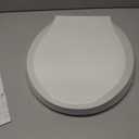 KOHLER Cachet Nightlight Round Toilet Seat Soft Close, ReadyLatch, White