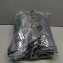 Cotton Thermal Door Screen Draft Stopper Cover Made of Oxford and Cotton Fill Fit 48x97inch Door Screen Door Itself Size 48x96inch Curtains for Winter, Insulated Door Curtain for Doors