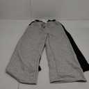 Girl's 2 Pack Sweatpants Elastic Waist Wide Straight Leg Pants High Waisted Casual Baggy Jogger Pants (Multicolor)