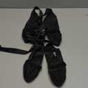 Waterproof Dog Boots for Small/Medium Dogs -Dog Paw Protectors Dog Suspender Boots Anti-Slip Pet Shoes for Outdoor Walking, Reflective Stay-On,Dirt-Proof Comfortable Booties (Black, Small)