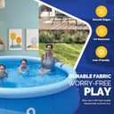 DIMAR GARDEN 15ft x 36in Inflatable Swimming Pool, Outdoor Above Ground Blow Up Pools