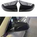Door Rearview Mirror Cover Cap Fit for Tesla Model 3 2017 2018 2019 2020 Side Mirror Covers Caps Trim Carbon Fiber Style 1 Set