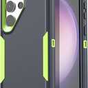 6 x AICase Magnetic Case for Samsung Galaxy S23 Ultra,Support Magnetic Car Mount Heavy Duty 2-Layer Pocket-Friendly Durable Military Grade Protection Shockproof/DropProof Protective Cover for S23 Ultra_7 (Space Grey with Glass Protector_Magsafe Function)