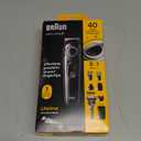 Braun All-in-One Style Kit Series 3 3470, 8-in-1 Trimmer for Men with BeardTrimmer, Ear & NoseTrimmer, Hair Clippers & More, Ultra-Sharp Blade, 40 Length Settings, Washable (Silver)