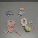 FSOUEHY for Labubu Clothes/for Labubu Outfits, Clothes Set for 15/17cm Doll Clothes Set, 4Pack Cute Stylish Outfit with Accessories (NO Doll)