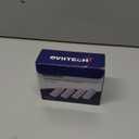 3 Outlet Adapter Extender, 3 Way Grounded Plug Splitter, 1 to 3 Plug outlet splitter, White, 4PACK