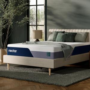 Nectar Premier 13 Queen Mattress - Medium Firm - Contouring Memory Foam - Cooling Upgrade - 2 Pressure Relief Layer - Mattress in a Box 
