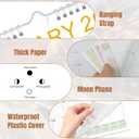 Gannyfer 2026 Wall Calendar,18 Months 22.75" x 15.5" Calendar 2025-2026, Use Now to DEC 2026, Spiral Binding Cute Hummingbird 2026 Calendar,Perfect for Home,School or Office (6 Stickers Included) (Yellow)