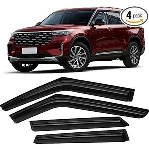 Canvcle Explorer Window Rain Guards for 2020-2025 2026 Ford Explorer
