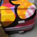 Rockland Vision Hardside Spinner Wheel Luggage, Pink, Multicolor, 3-Piece Set (20/24/28)