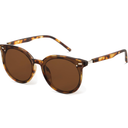 Livho Polarized Sunglasses, Retro & Oversized Shades for Women with Round Lenses