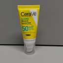 CeraVe Invisible Mineral Sunscreen SPF 50, Face Sunscreen for Sensitive Skin With Zinc Oxide & Titanium Dioxide, Vitamin E + Niacinamide + Ceramides, Oil Free, Travel Size 1.62 oz