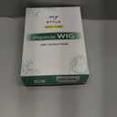 HUA Kinky Curly Short Wigs for Black Women Human Hair Chocolate Brown Mix Medium Auburn Curly Human Hair Wigs for Black Women Glueless 4/30 Color Short Wigs for Women (8 Inch)