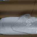 downluxe Goose Feather and Down Pillows - Hotel Collection Feather Pillows Set of 2 for Back, Stomach or Side Sleepers, King Size (20"x36")