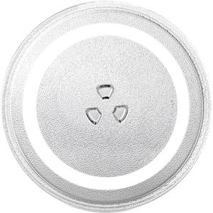 12.75" Microwave Plate Replacement 12 3/4 Inch Universal Microwave Glass Turntable Compatible with Whirlpool/LG/Panasonic/Kenmore/Maytag/Frigidaire/Amana/Hamilton Beach/Oster