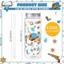 LemonRoad 24 Pcs Cowboy Plastic Cups with Lid and Straw 14 oz Reusable Cowboy Themed Party Decorations Tumbler Beer Can Iced Coffee Cup for Preppy Western Party Decoration