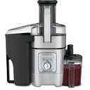 Cuisinart Juicer Machine, Die-Cast Juice Extractor for Vegetables, Lemons, Oranges & More, CJE-1000P1,Silver/Black, 15.35" x 11.8" x 19.01" (Silver,Black)