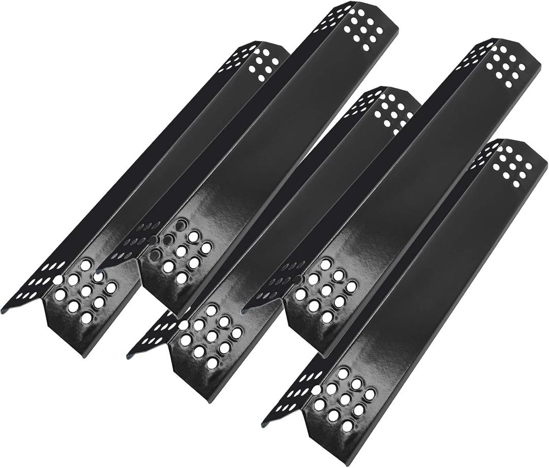 Set of 5 Flame Tamers for Nexgrill 720-0896, 720-0882A, 720-0896B, 720-0783E Grill Replacement Parts, Heat Plate Shields Replacement for Grill Master 720-0737, 720-0697, Nexgrill 720-0925, 720-0896C