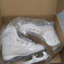 Lake Placid Everest Women's Ice Skates (9, White/Gold)