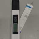 2025 All-New 4 in 1 Tds Meter Digital Water Tester - Accurate and Reliable TDS EC & Temp(C,F) Meter - 0-9999ppm - Professional Testing for Drinking Water, RO/DI System, Aquariums etc (White)