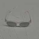 Polarized Sunglasses for Women Men Trendy Classic Retro Designer Style (Clear Frame)