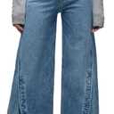 Hudson Women's James High Rise Wide Leg Jean (27, Primetime)