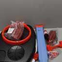 JOYIN Toddler Basketball Hoop Indoor, Adjustable Basketball Goal for Kids with 4 Balls, Game Toys for Playroom Pool Outdoor, Birthday Gift for Baby Boys Girls Age 1 2 3 4 - Air Pump Included (Blue and Orange)