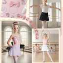 LessonZoo 3 Pack Girl's Ballet Skirts, 3-Color, 2-4 T