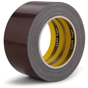 LLPT Duct Tape Dark Brown Premium Grade 2.36 Inches x 89 Feet Heavy Duty Easy Tear Strong Adhesive for Moving Packing Color Coding Art Craft DIY Projects Repair (DT254)