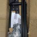 2 Packs Extended Fence Deck Heavy Duty Bird Feeder Hook, 360 Degree Rotary and Length Adjustable Plant Bracket for Bird Feeders Planters Suet Baskets Lanterns Wind Chimes and More