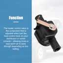 X AUTOHAUX HVAC Heater Control Valve for Toyota Tacoma Base, SR5 2.4 2.7 3.4 1995-2000 No.87240-04020/8724004020