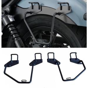 - Saddlebag Support Brackets for Honda Rebel CMX 250 300 500 Storage Bag Frame Bracket Holder