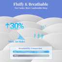 OhGeni Cooling 4 Inch Twin Size Dual Layer Mattress Topper, 2 Inch Gel Memory Foam, 2 Inch Soft Pillow Top Pad, Washable Bedroom Cover for Kids Mattresses, Extra Comfortable Sleep and Back Pain Relief